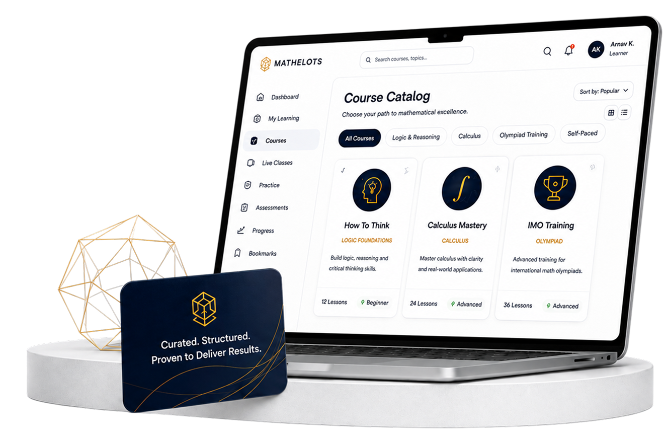 Mathelots mathematics programs and digital course catalogue